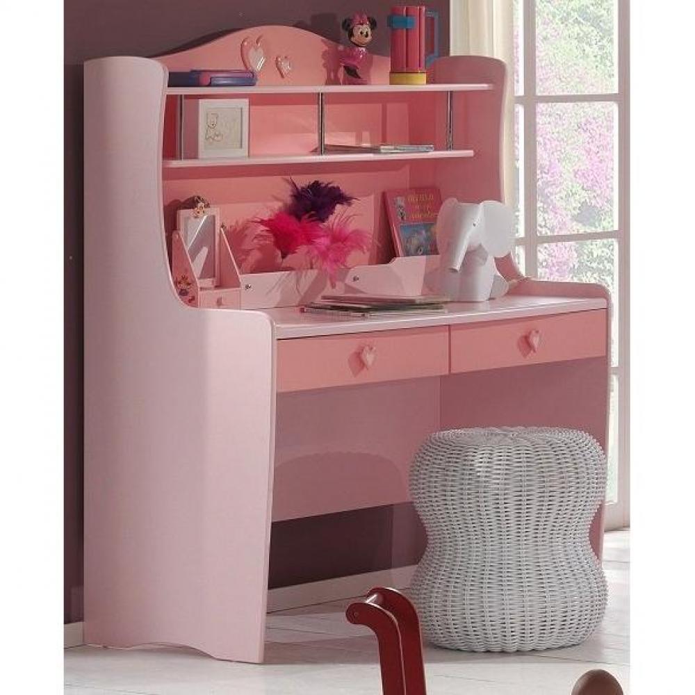 Bureaux, meubles et rangements, Bureau GAMMA design laqué rose