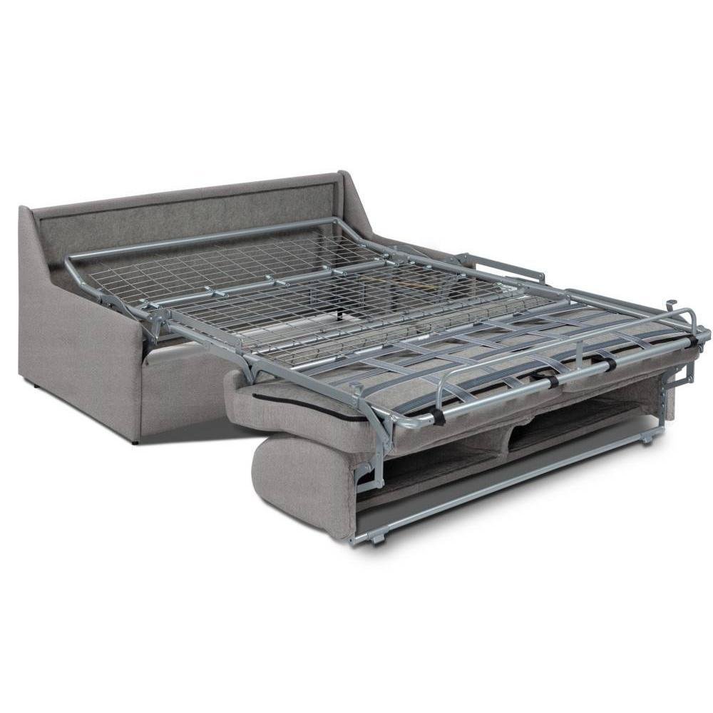 Canapé lit angle méridienne coffre 3 places KLEBER 140 cm matelas 18cm  express