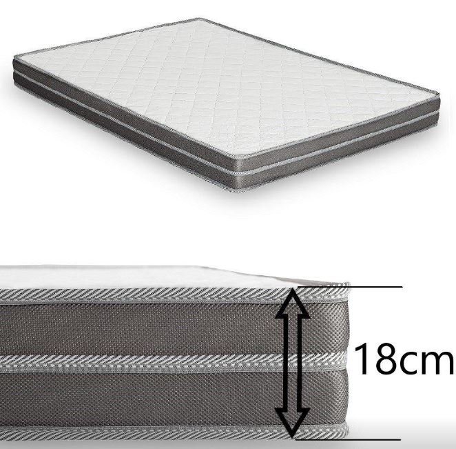 Canapé lit angle méridienne coffre 3 places KLEBER 140 cm matelas 18cm  express