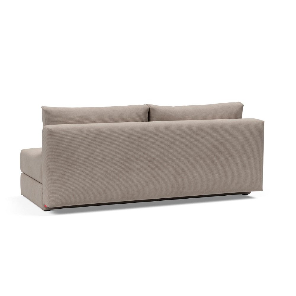 INNOVATION LIVING  Canapé convertible à ouverture assistée OSVALD Cordufine Beige 150*200 cm