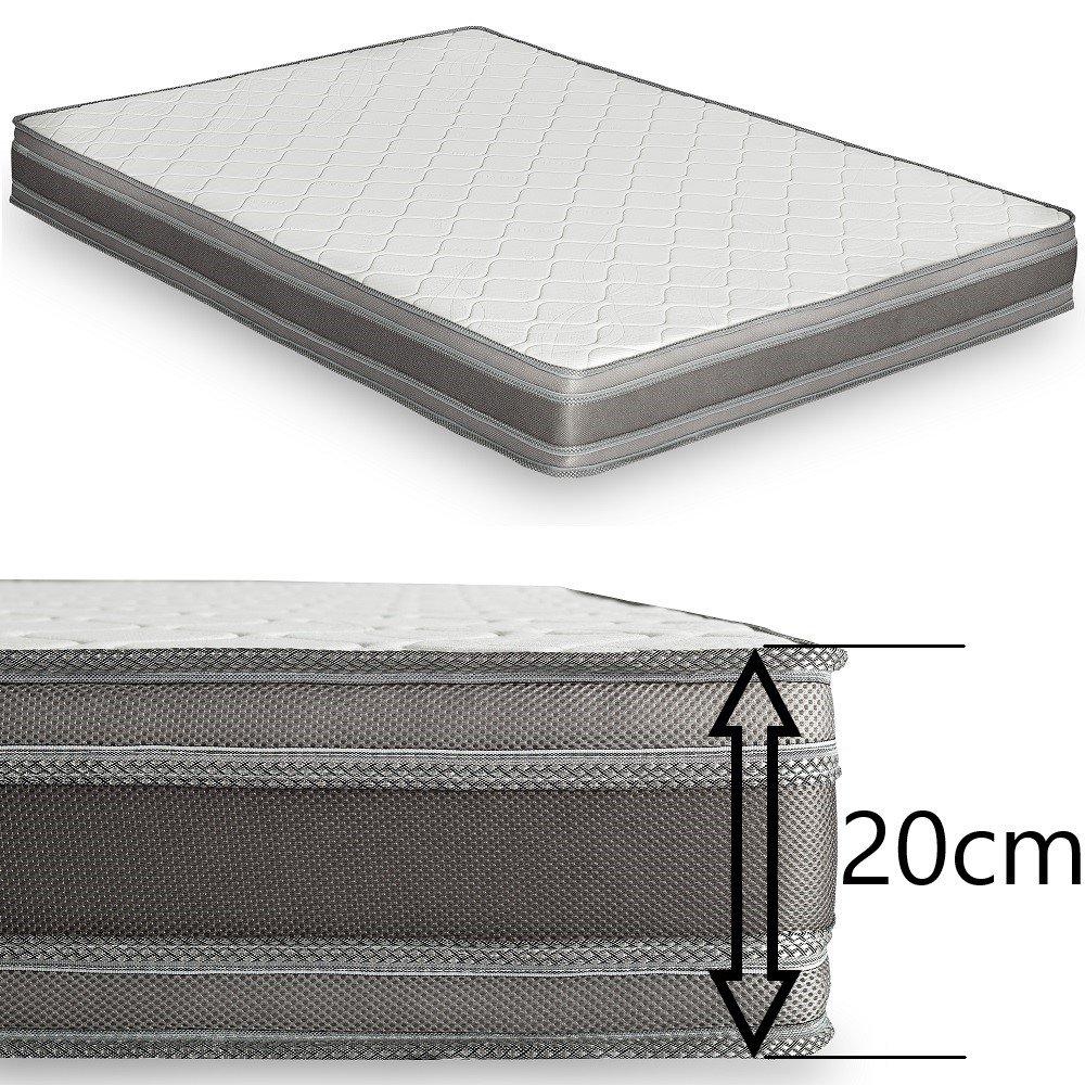 Canapé express DAX matelas mémory  20 cm métal 120 cm