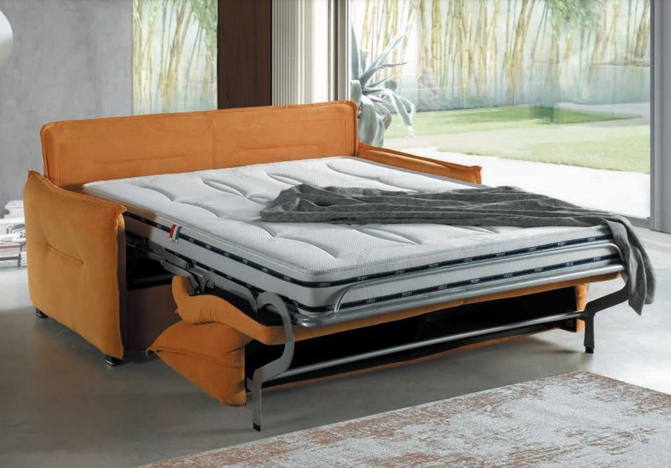 Canapé convertible 2/3 places DELICE ouverture EXPRESS 120*195 cm matelas 20 cm