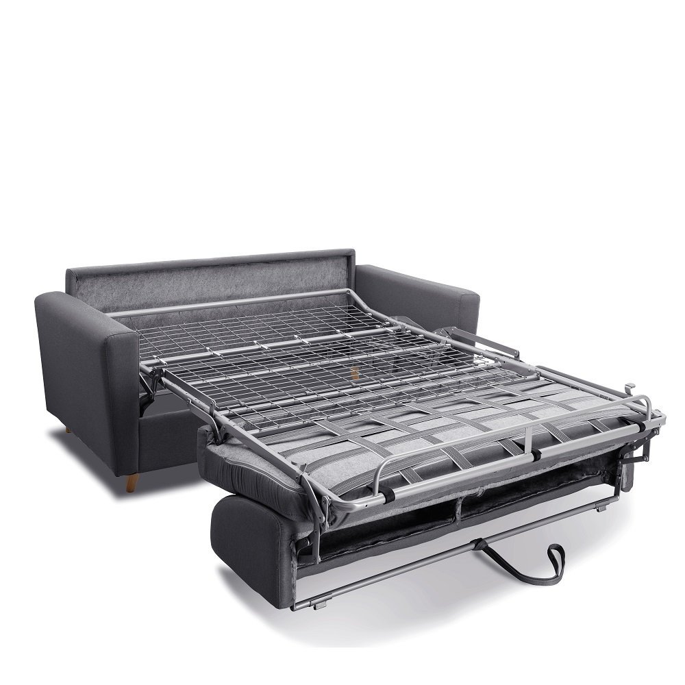 Canapé MEZZANO convertible EXPRESS matelas 16 cm sommier métal 120 cm