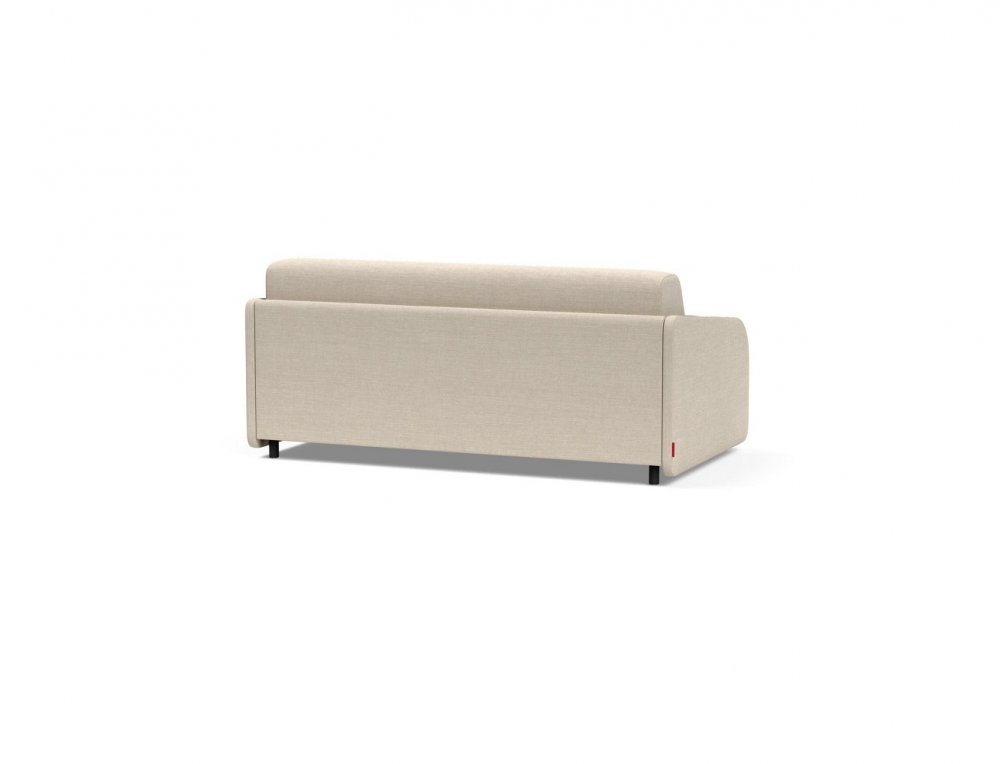 INNOVATION LIVING  Canape design EIVOR Dual convertible lit 195*140cm tissu Phobos Latte