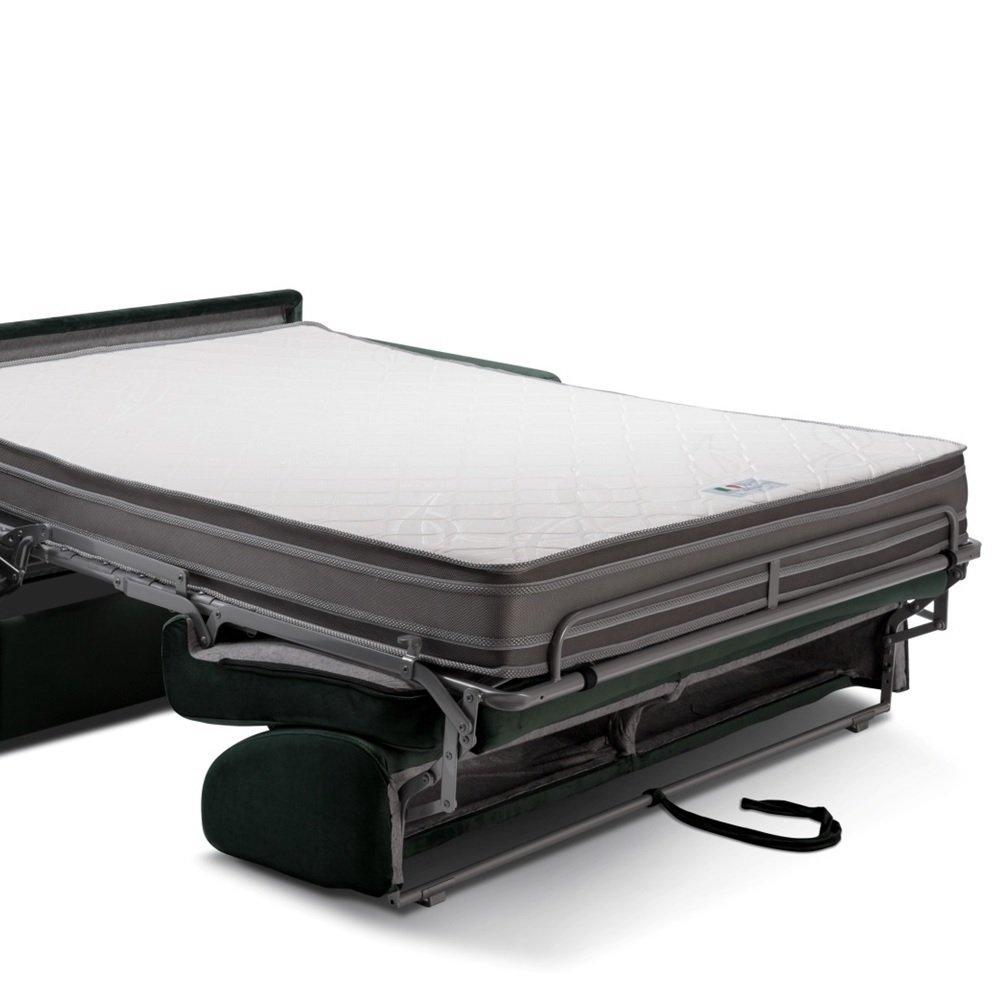 Canapé convertible CanapExpress EXTRÊME matelas mémory  22 cm métal 120 cm  mono assise