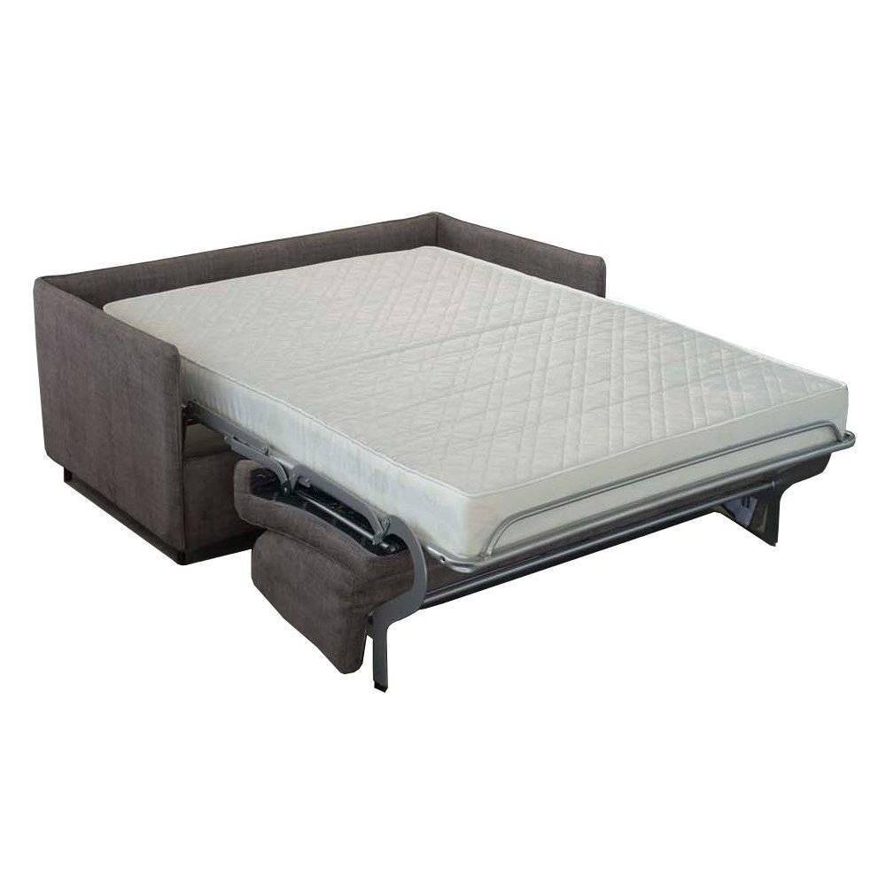 Canapé compact convertible MONACO matelas mémory  20cm express  lattes 120cm