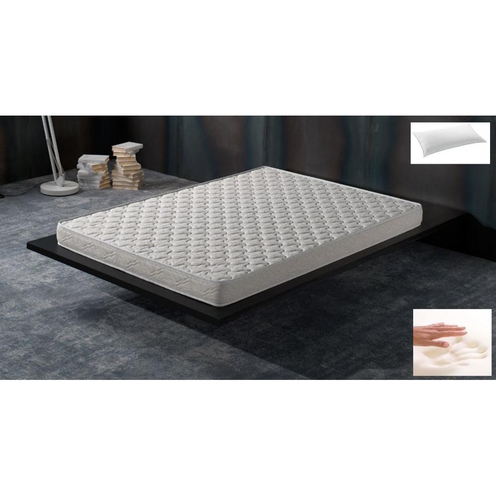 Canapé lit express ECLIPSE ELITE tweed gris silex sommier lattes 140cm assises et matelas mémoire de forme