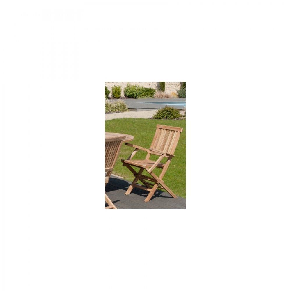 Fauteuil de jardin JAVA en teck