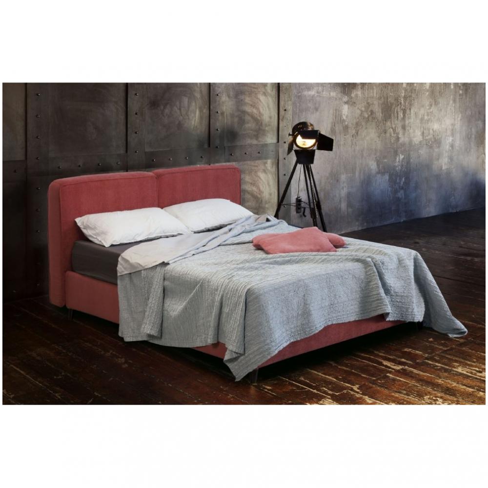 Lit coffre FELICE couchage 120x200 cm Maracaibo rouge