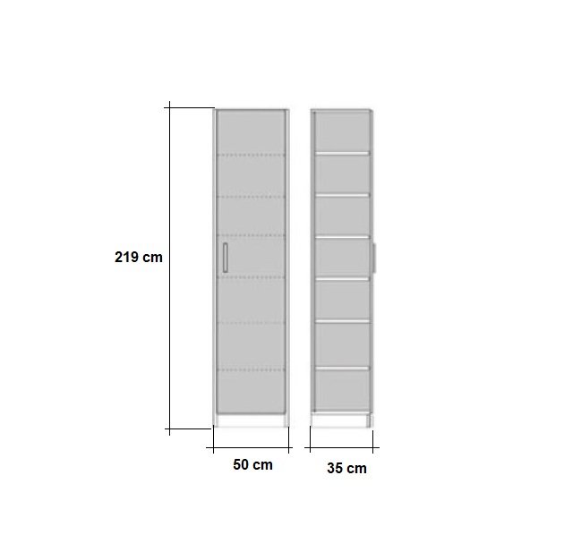 Composition angle lit escamotable blanc DYNAMO SOFA canapé intégré marron 90*200 cm 301/100 cm