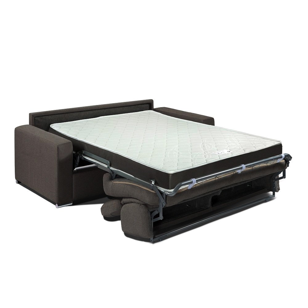 Canapé EXPRESS SIDNEY DELUXE 140cm sommier lattes matelas 16cm