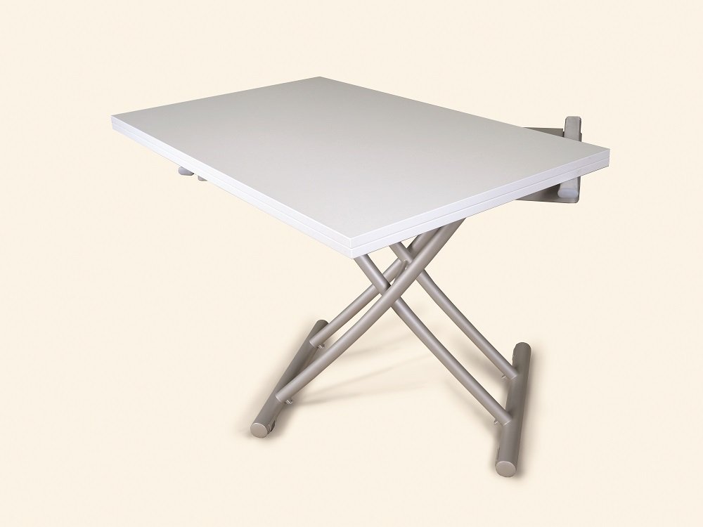 Table basse relevable extensible AXELLE 110 X 70/139 cm