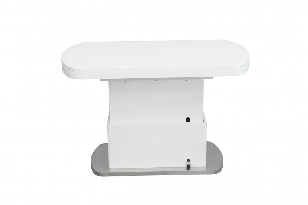 Table basse relevable DOUBLE SET  blanc