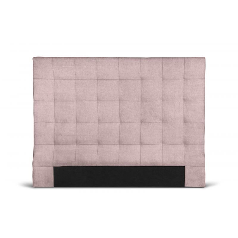 Tête de lit SONA capitonnée rose 160 x 120cm 