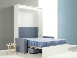 Armoire lit escamotable à ouverture électrique ELEKTRA SOFA 140*200 cm