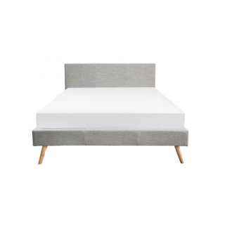 Cadre de lit REMO 160 x 200 cm sommier gris