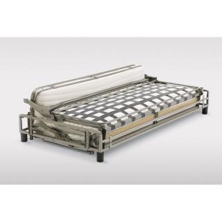 Canapé d'angle express 140 IMPERIAL matelas 22 cm sommier lattes 