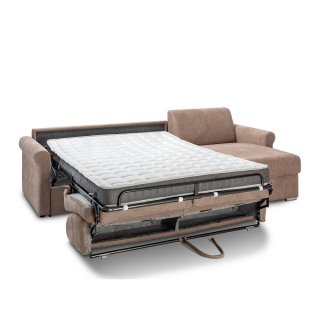 Canapé d'angle ROMANTICO convertible EXPRESS 140cm matelas 16cm