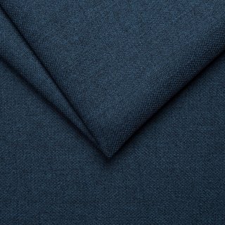 Canapé convertible EXPRESS DARWIN têtières réglables couchage 140cm matelas 16cm tissu tweed bleu nuit