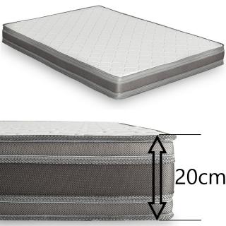 Canapé convertible EXPRESS 120cm JUMBO matelas mémory  20cm mémoire de forme lattes bois XL