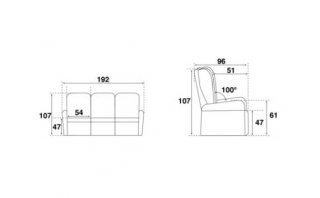 Canapé fixe 3 places ZILIA microfibre mastic / brun taupé