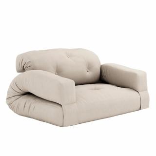 Canapé futon standard convertible HIPPO SOFA couleur beige