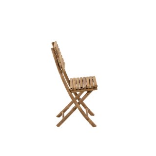 Chaise pliable NHARDI bambou naturel