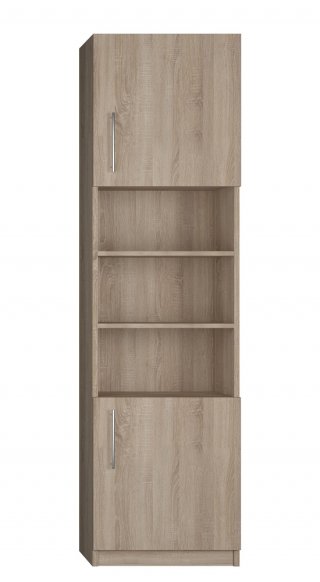 Armoire de rangement 2 portes 1 niche 50*50 cm hauteur 219 cm personnalisable