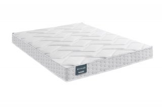 Ensemble Dunlopillo 160*200 cm EUGEN 2 20 cm matelas double sommier déco pieds gris