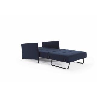 INNOVATION LIVING  Fauteuil design avec accoudoirs SOFABED CUBED 02 ARMS Mixed Dance Blue convertible lit 200*90cm