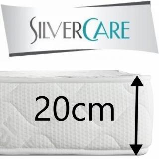 Matelas TEMPO MEMORY Silvercare épaisseur 20 cm  dont 4 cm à mémoire de forme 42 kg/m3 pour canapé express 120 cm