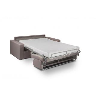 Canapé convertible NIGHT express 120 cm matelas 14 cm gris silver