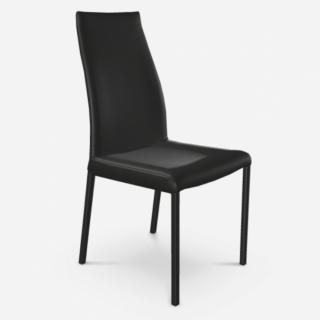 OZZIO BLITZ Chaise en Eco-cuir noir