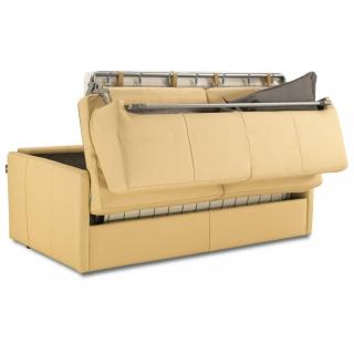 Canapé 2-3 places SUN convertible EXPRESS 120cm sommier lattes  matelas épaisseur 16cm