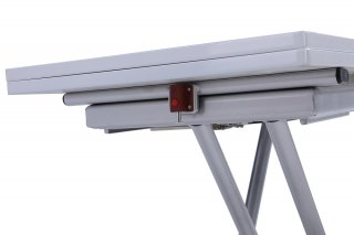 Table relevable extensible COLIBRI ultra compacte laquée blanc