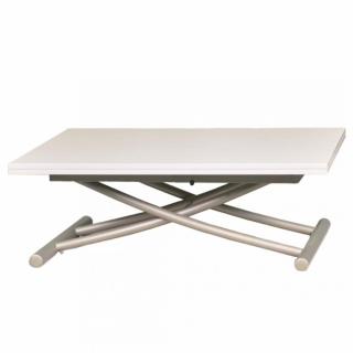 Table basse relevable extensible AXELLE 110 X 70/139 cm