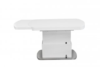 Table basse relevable DOUBLE SET  blanc